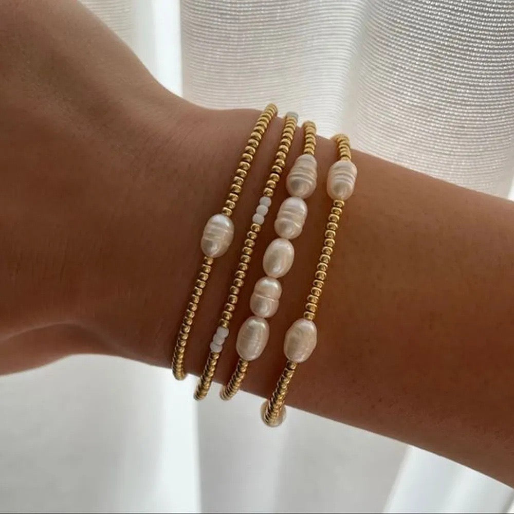 Pearls and gold