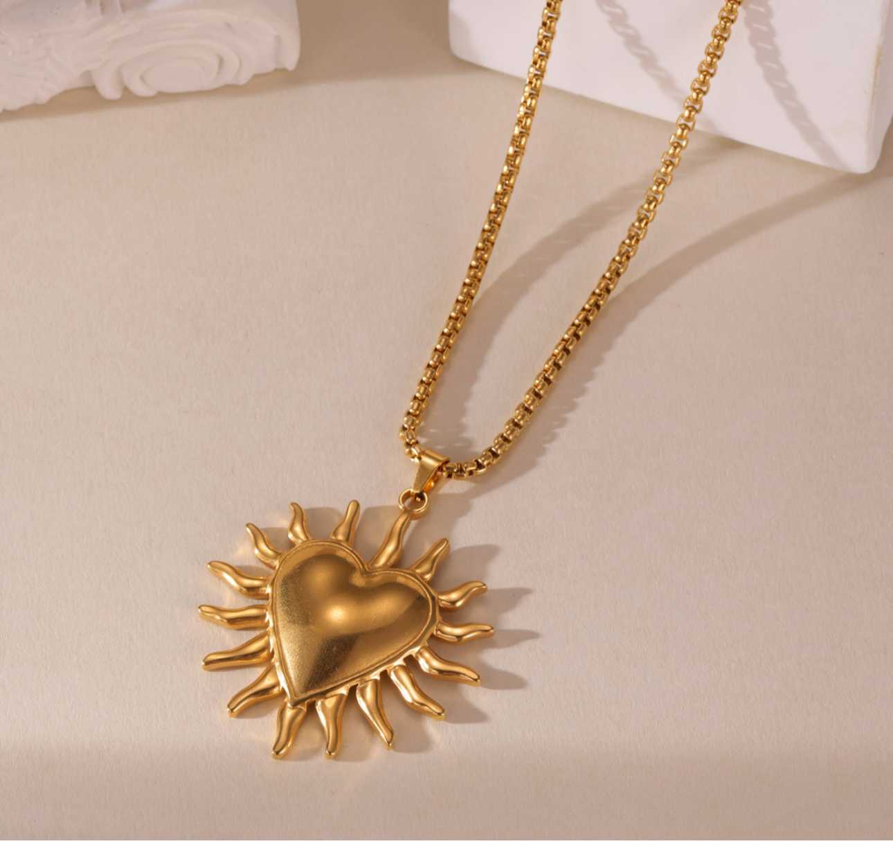 Heart on fire