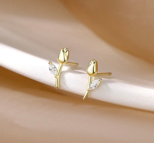 Tulipán Diamond Earring