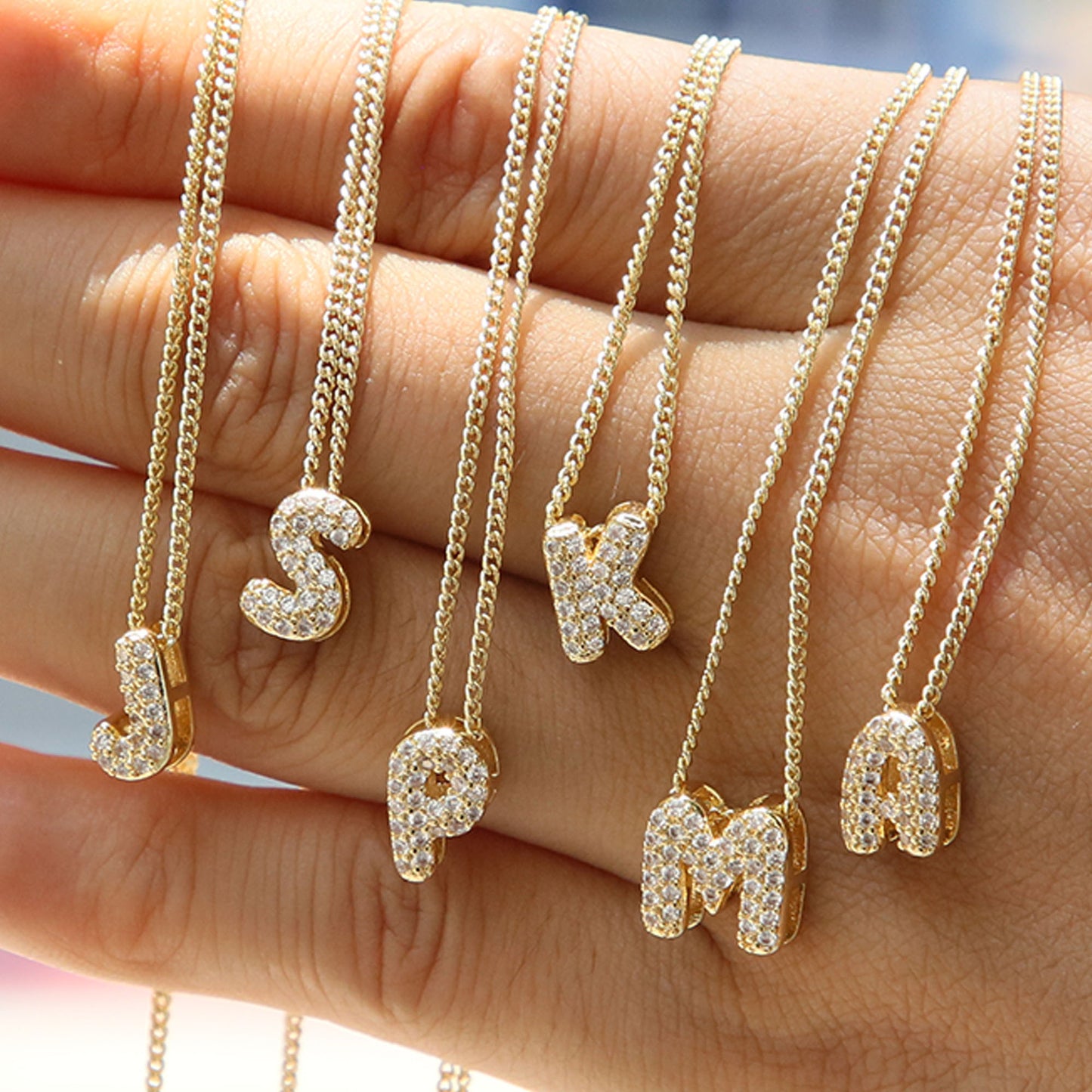 Personalized Letter Necklaces