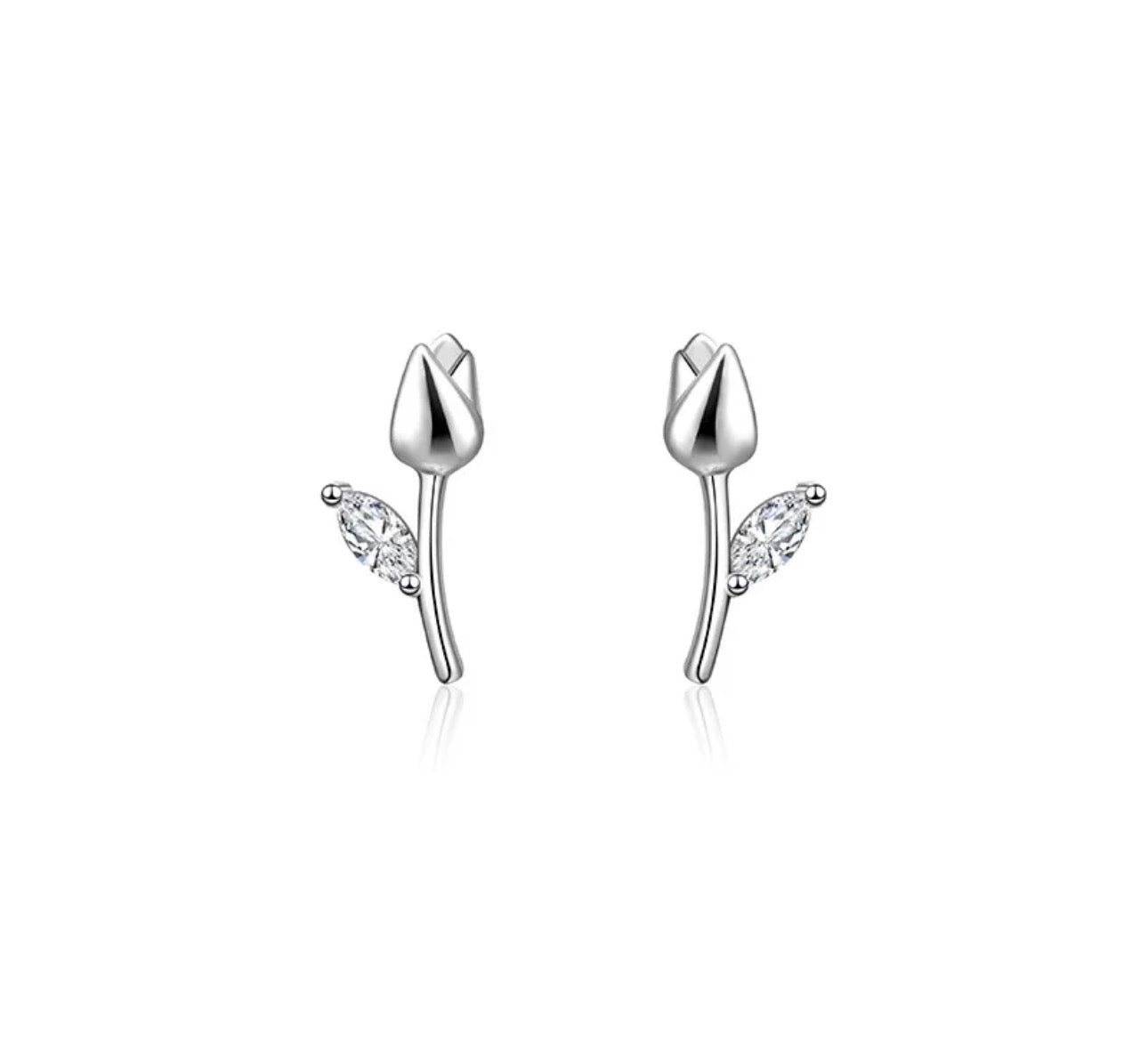 Tulipán Diamond Earring