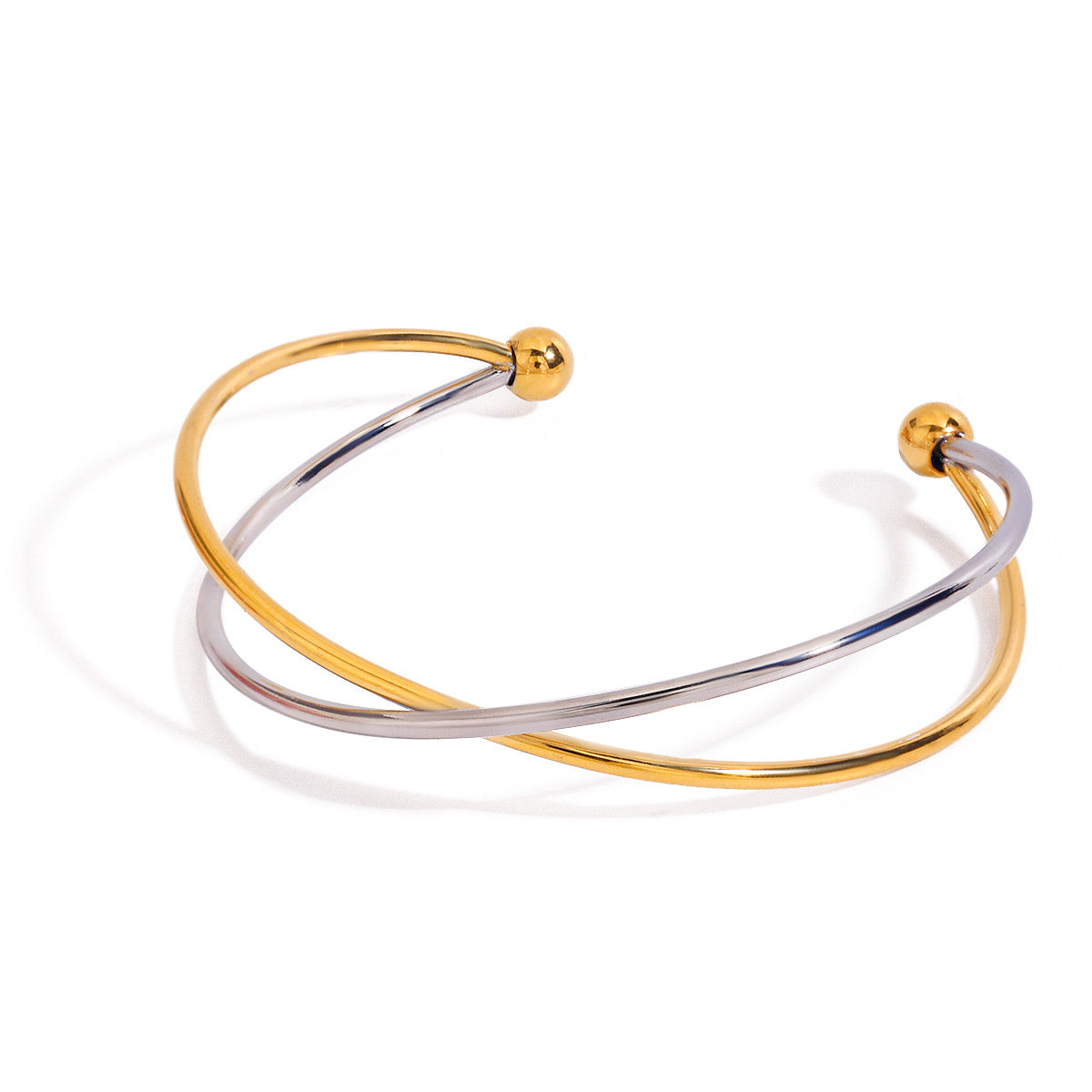 Two-tone bracelet