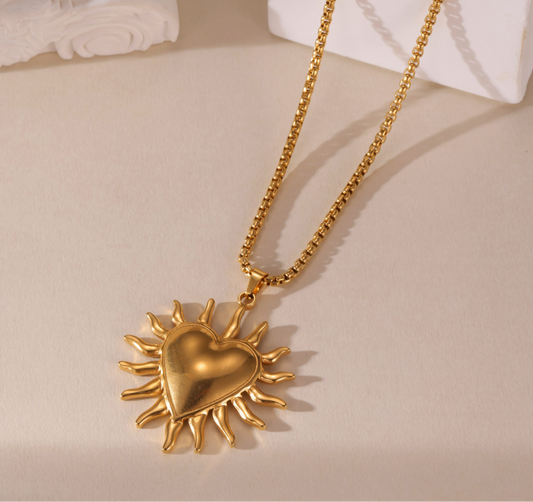 Heart on fire