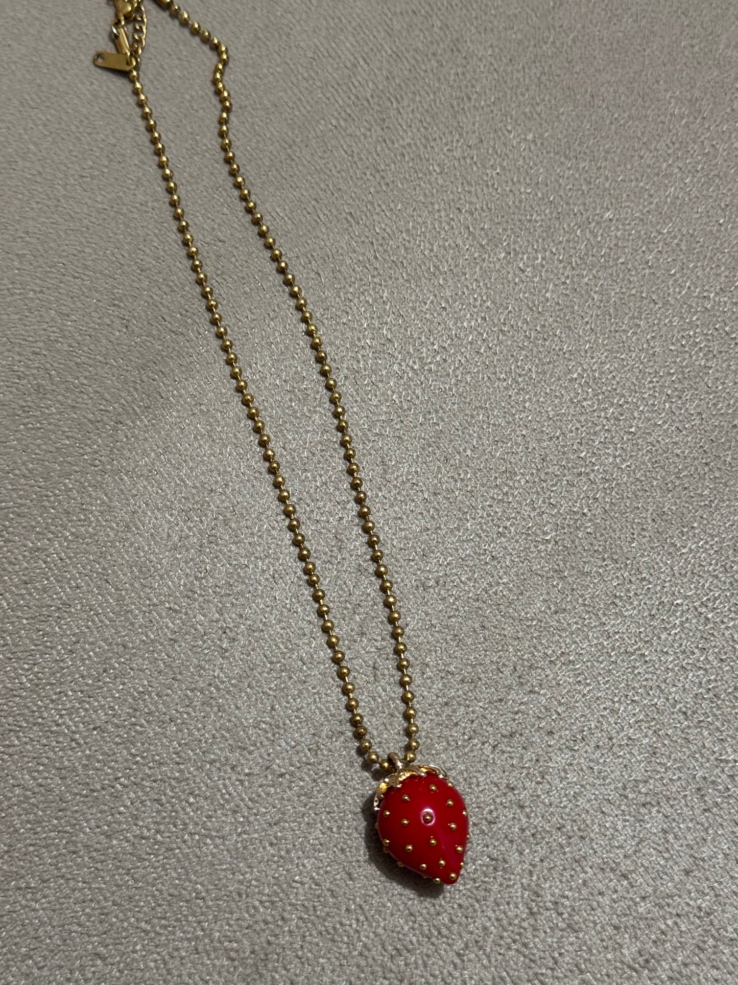 Strawberry Necklace