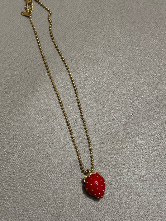 Strawberry Necklace