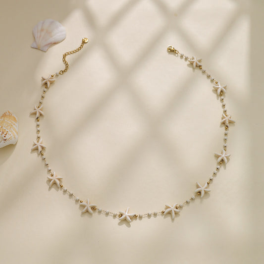 Salt star necklace