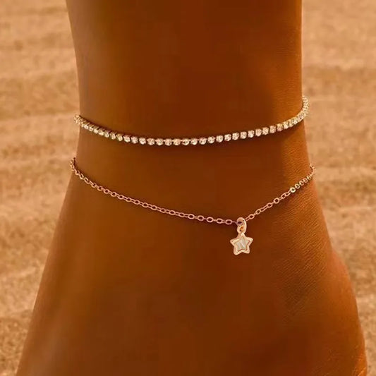 Star Ankle Bracelet