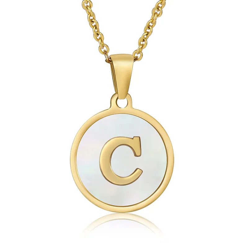 Letters Necklases