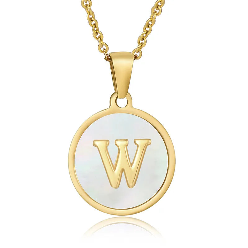 Letters Necklases