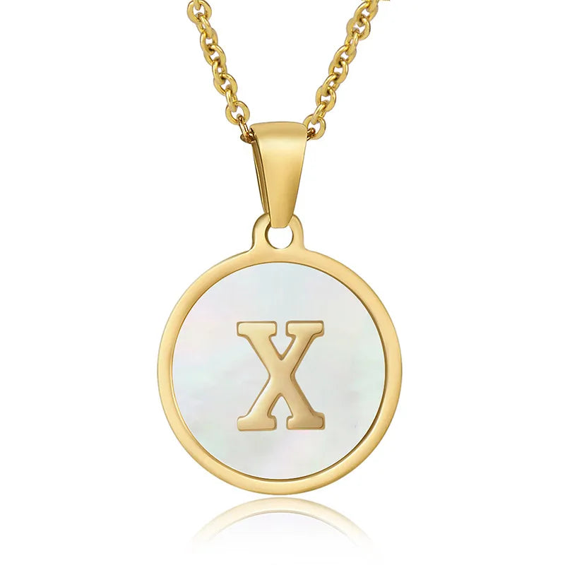 Letters Necklases