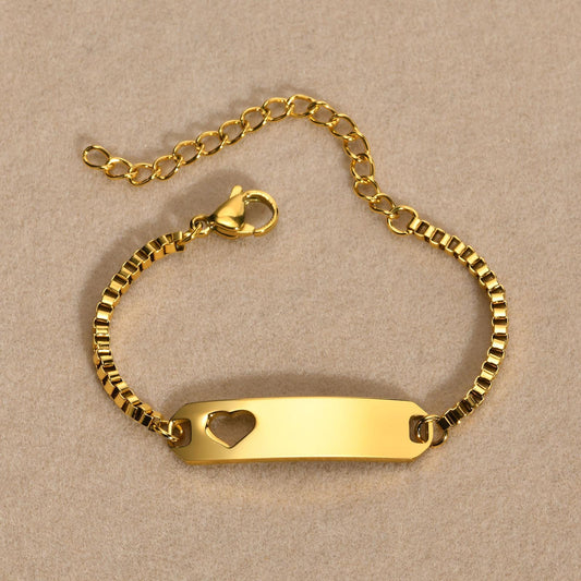 Heart bracelet baby