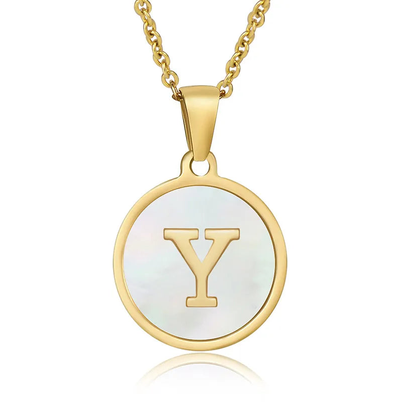 Letters Necklases