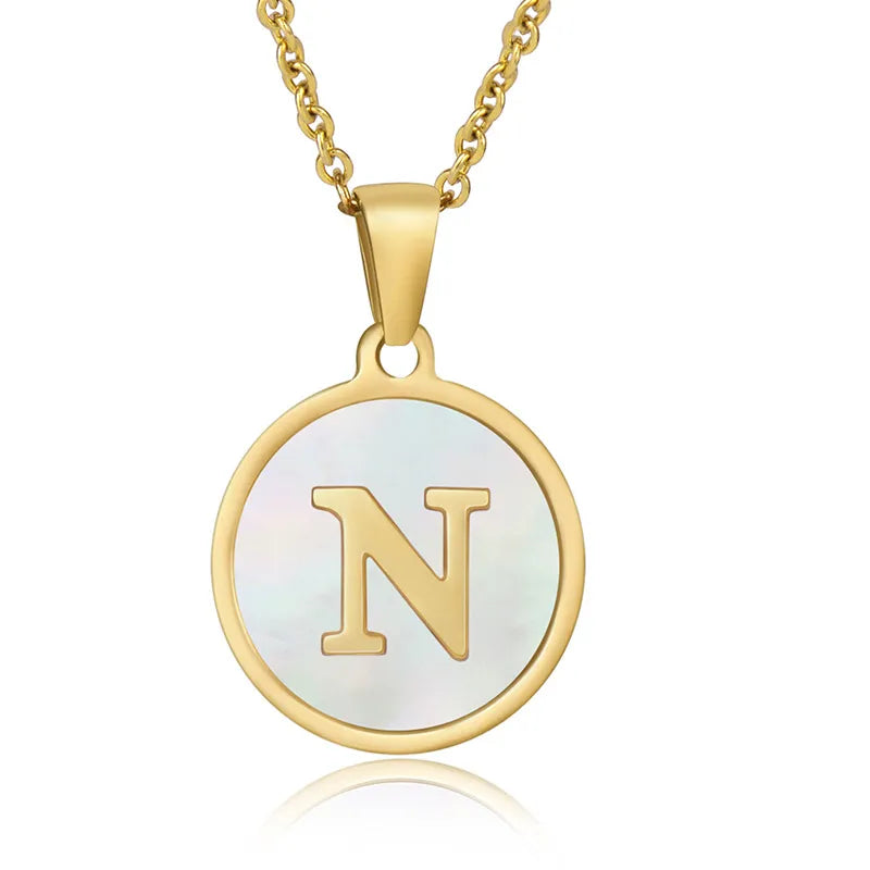Letters Necklases
